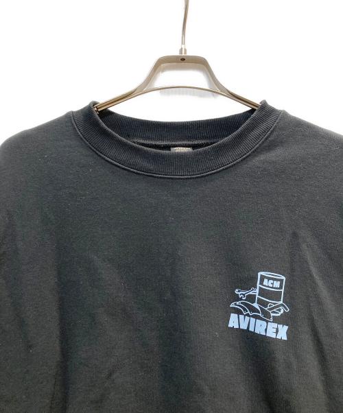 AVIREX（アヴィレックス）AVIREX (アヴィレックス) スウェット ブラック サイズ:2XLの古着・服飾アイテム