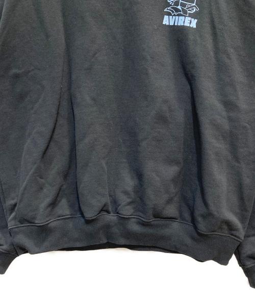 AVIREX（アヴィレックス）AVIREX (アヴィレックス) スウェット ブラック サイズ:2XLの古着・服飾アイテム