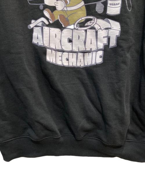 AVIREX（アヴィレックス）AVIREX (アヴィレックス) スウェット ブラック サイズ:2XLの古着・服飾アイテム