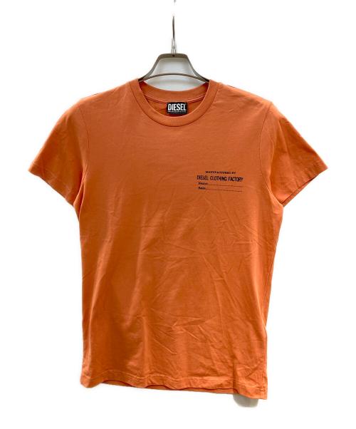 DIESEL（ディーゼル）DIESEL (ディーゼル) Tシャツ オレンジ サイズ:Sの古着・服飾アイテム