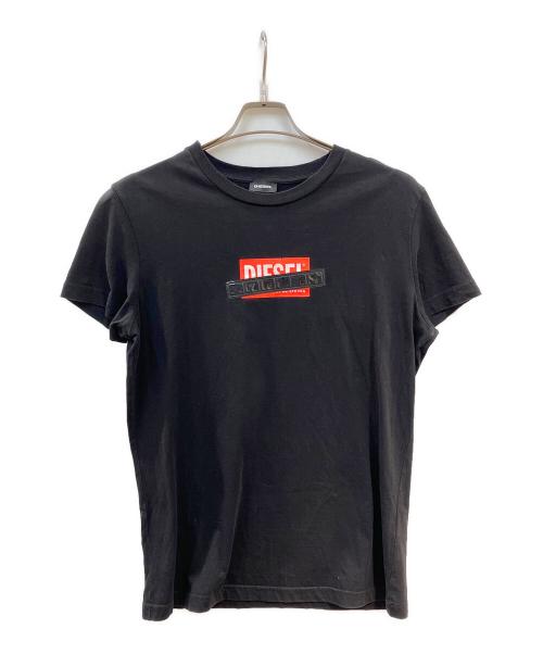 DIESEL（ディーゼル）DIESEL (ディーゼル) Tシャツ ブラック サイズ:Mの古着・服飾アイテム