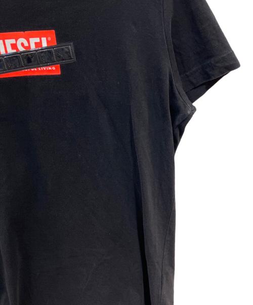 DIESEL（ディーゼル）DIESEL (ディーゼル) Tシャツ ブラック サイズ:Mの古着・服飾アイテム