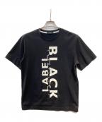 BLACK LABEL CRESTBRIDGEブラックレーベル クレストブリッジ）の古着「Tシャツ」｜ブラック