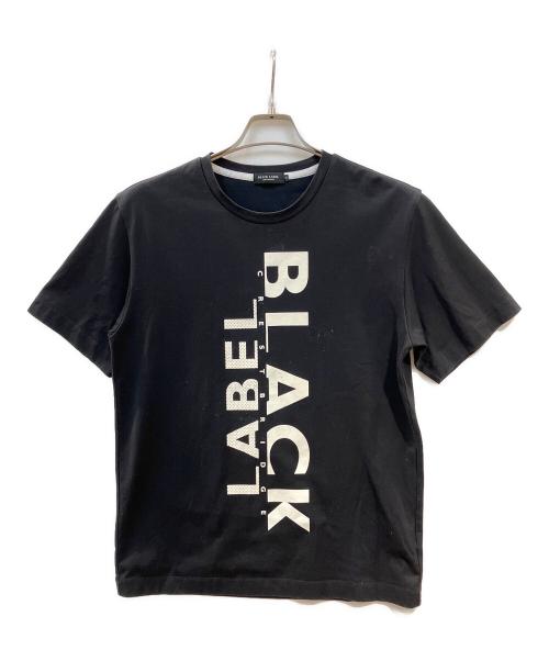 BLACK LABEL CRESTBRIDGE（ブラックレーベル クレストブリッジ）BLACK LABEL CRESTBRIDGE (ブラックレーベル クレストブリッジ) Tシャツ ブラック サイズ:Mの古着・服飾アイテム