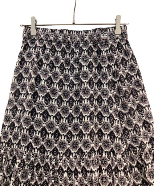 sara mallika（サラマリカ）sara mallika (サラマリカ) コモンプリントスカート パープル サイズ:Mの古着・服飾アイテム