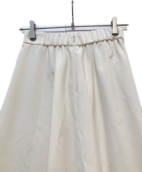 SOEJU（ソージュ）SOEJU (ソージュ) ソフトオックスロングフレアスカート ベージュ サイズ:Sの古着・服飾アイテム