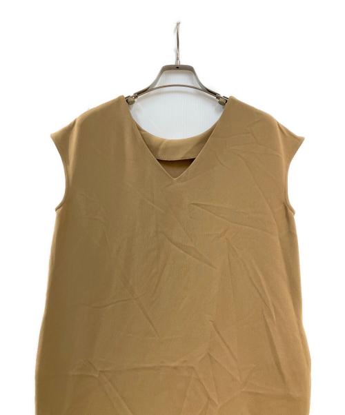 SOEJU（ソージュ）SOEJU (ソージュ) 2WAYワンピース ベージュ サイズ:Sの古着・服飾アイテム