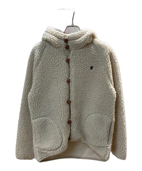 Gymphlex（ジムフレックス）Gymphlex (ジムフレックス) ボアジャケット ベージュ サイズ:16の古着・服飾アイテム