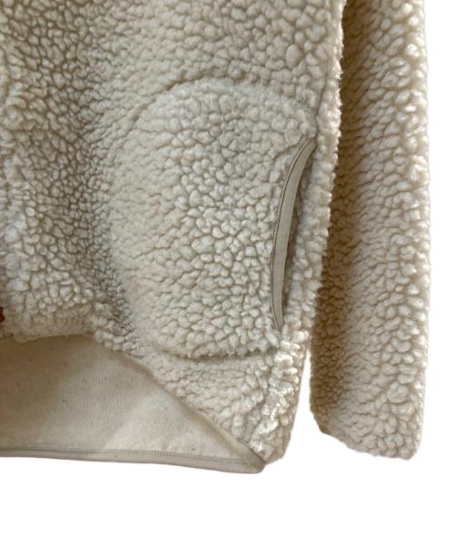 Gymphlex（ジムフレックス）Gymphlex (ジムフレックス) ボアジャケット ベージュ サイズ:16の古着・服飾アイテム