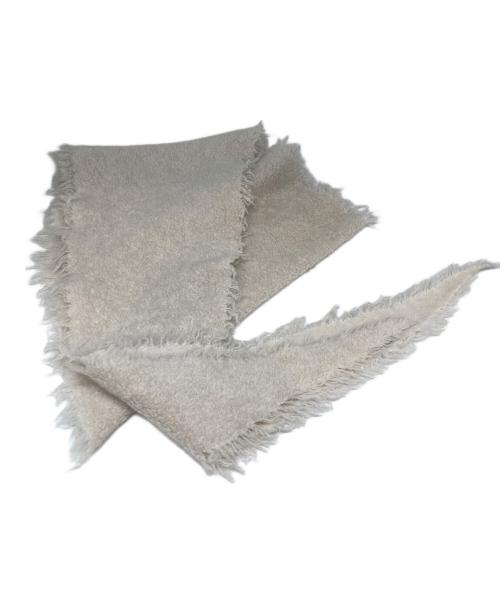 elegancese（エレガンセーゼ）ELEGANCESE (エレガンセーゼ) カシミヤストール ベージュの古着・服飾アイテム