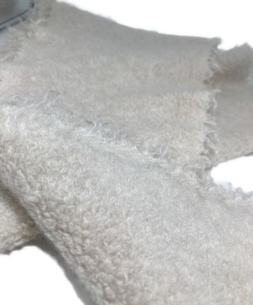 elegancese（エレガンセーゼ）ELEGANCESE (エレガンセーゼ) カシミヤストール ベージュの古着・服飾アイテム