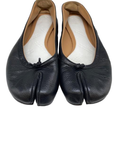 Maison Margiela（メゾンマルジェラ）Maison Margiela (メゾンマルジェラ) tabi バレエシューズ ブラック サイズ:３６1/2の古着・服飾アイテム