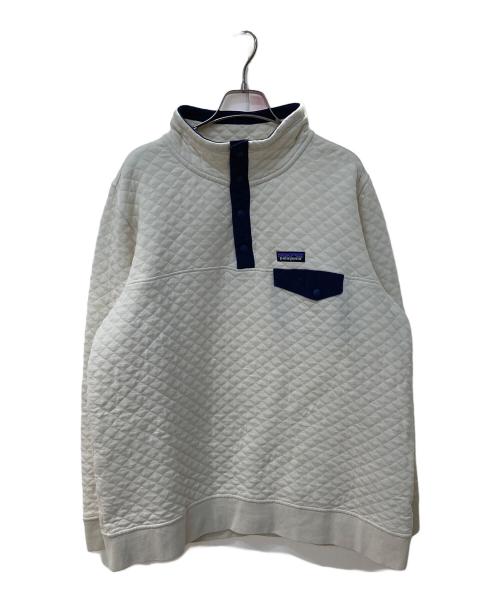 Patagonia（パタゴニア）Patagonia (パタゴニア) コットンキルトスナップ ベージュ サイズ:XLの古着・服飾アイテム