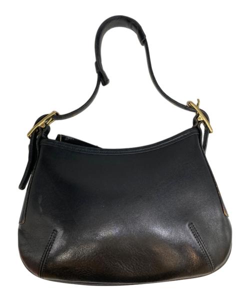COACH（コーチ）COACH (コーチ) オールド ワンショルダー レザーバッグ ブラックの古着・服飾アイテム