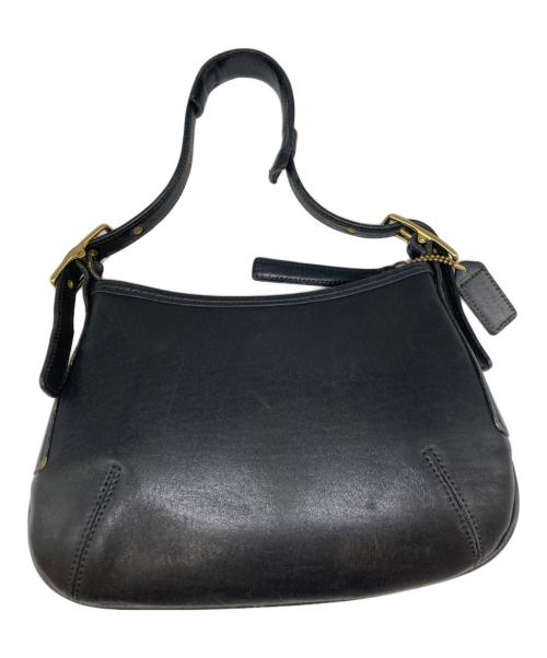 COACH（コーチ）COACH (コーチ) オールド ワンショルダー レザーバッグ ブラックの古着・服飾アイテム