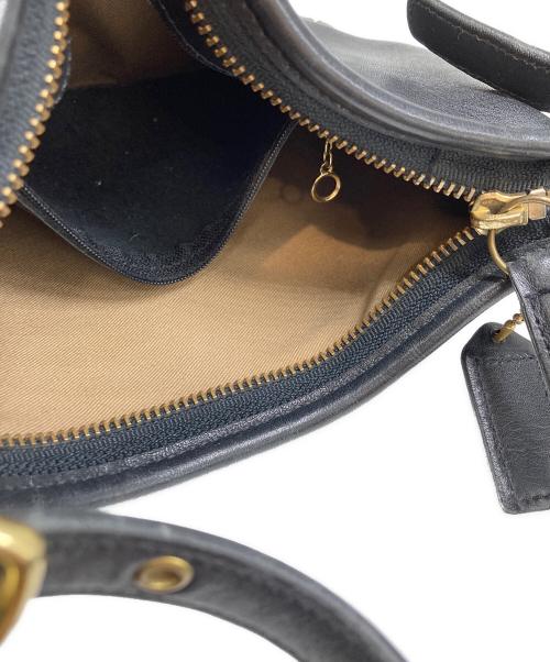 COACH（コーチ）COACH (コーチ) オールド ワンショルダー レザーバッグ ブラックの古着・服飾アイテム