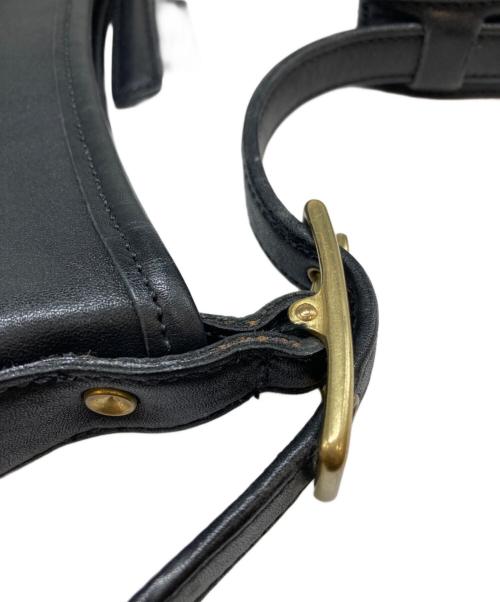 COACH（コーチ）COACH (コーチ) オールド ワンショルダー レザーバッグ ブラックの古着・服飾アイテム