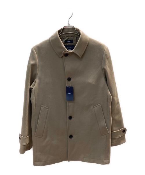 SHIPS（シップス）SHIPS (シップス) ウールコート ベージュ サイズ:L 未使用品の古着・服飾アイテム