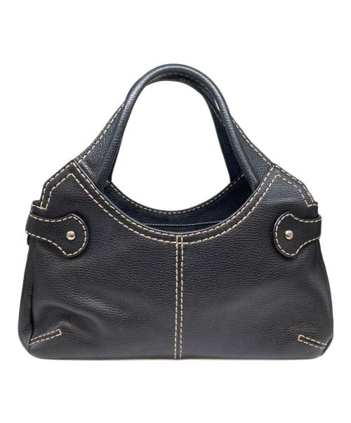 TOD'S（トッズ）TOD'S (トッズ) ハンドバッグ ブラックの古着・服飾アイテム