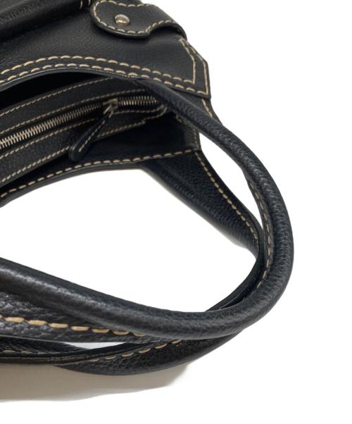 TOD'S（トッズ）TOD'S (トッズ) ハンドバッグ ブラックの古着・服飾アイテム