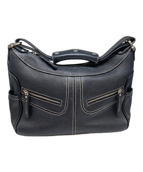 TOD'S（トッズ）TOD'S (トッズ) ハンドバッグ ブラックの古着・服飾アイテム