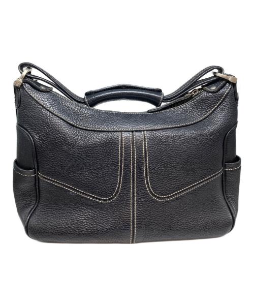 TOD'S（トッズ）TOD'S (トッズ) ハンドバッグ ブラックの古着・服飾アイテム
