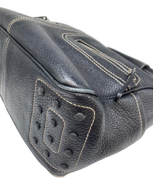 TOD'S（トッズ）TOD'S (トッズ) ハンドバッグ ブラックの古着・服飾アイテム