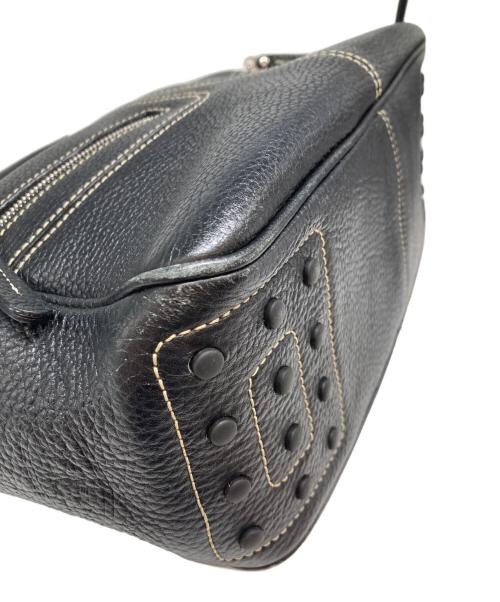 TOD'S（トッズ）TOD'S (トッズ) ハンドバッグ ブラックの古着・服飾アイテム