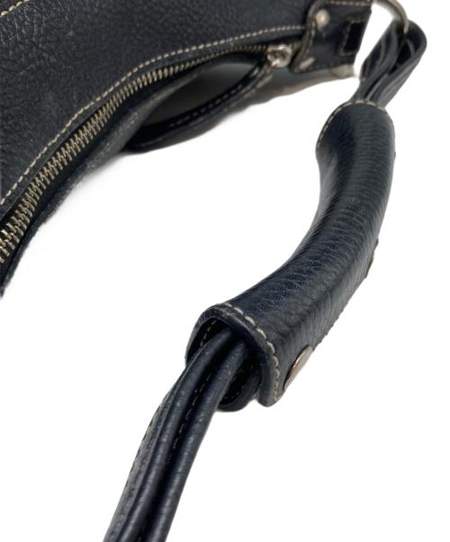 TOD'S（トッズ）TOD'S (トッズ) ハンドバッグ ブラックの古着・服飾アイテム