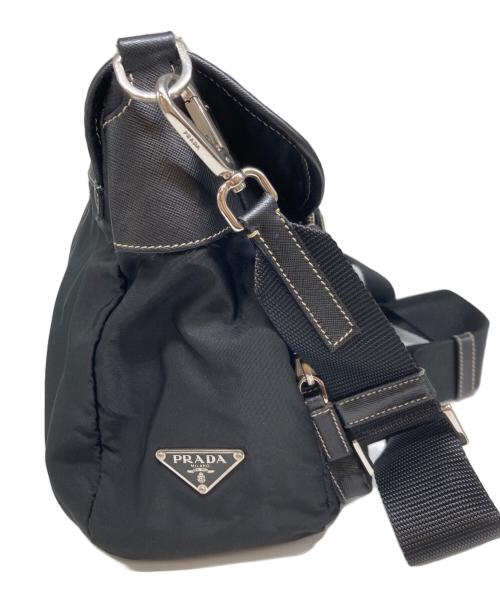 PRADA（プラダ）PRADA (プラダ) ショルダーバッグ ブラックの古着・服飾アイテム