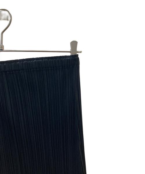 PLEATS PLEASE（プリーツプリーズ）PLEATS PLEASE (プリーツプリーズ) 切替プリーツスカート ブラック サイズ:2の古着・服飾アイテム