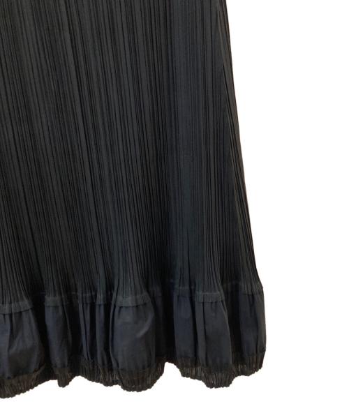 PLEATS PLEASE（プリーツプリーズ）PLEATS PLEASE (プリーツプリーズ) 切替プリーツスカート ブラック サイズ:2の古着・服飾アイテム
