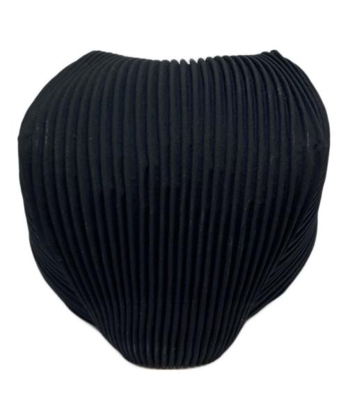 PLEATS PLEASE（プリーツプリーズ）PLEATS PLEASE (プリーツプリーズ) プリーツキャップ ブラックの古着・服飾アイテム