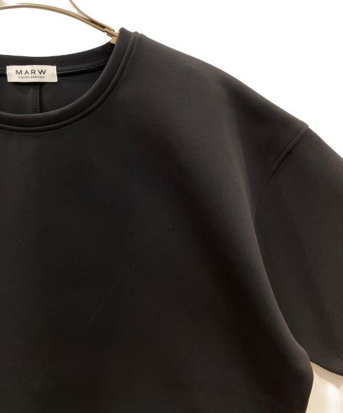 MARW UNITED ARROWS（マルゥ ユナイテッドアローズ）MARW UNITED ARROWS (マルゥ ユナイテッドアローズ) ダンボールオーバーカットソー ブラック サイズ:記載なしの古着・服飾アイテム