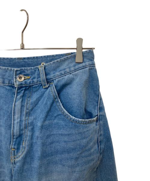 Adam et Rope（アダム エ ロペ）Adam et Rope (アダム エ ロペ) ルーズフィットアジャストデニム インディゴ サイズ:38の古着・服飾アイテム