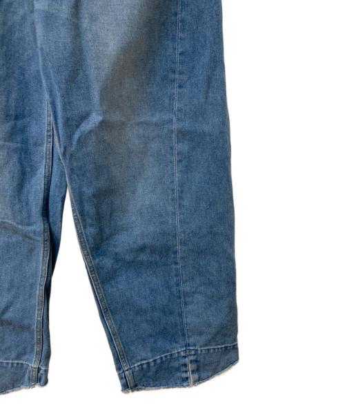 Adam et Rope（アダム エ ロペ）Adam et Rope (アダム エ ロペ) ルーズフィットアジャストデニム インディゴ サイズ:38の古着・服飾アイテム