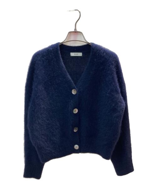 ROPE（ロペ）ROPE (ロペ) フォックスカシミヤニットカーディガン ネイビー サイズ:Fの古着・服飾アイテム