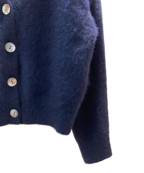 ROPE（ロペ）ROPE (ロペ) フォックスカシミヤニットカーディガン ネイビー サイズ:Fの古着・服飾アイテム