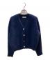 ROPE（ロペ）の古着「フォックスカシミヤニットカーディガン」｜ネイビー