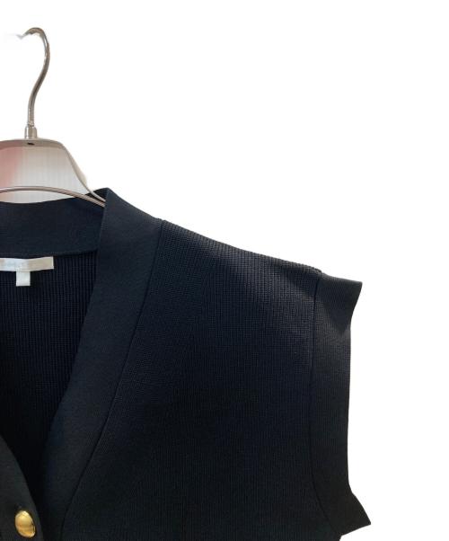 Drawing Numbers（ドローイングナンバーズ）Drawing Numbers (ドローイングナンバーズ) ニットベスト ブラック サイズ:38の古着・服飾アイテム