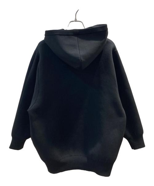 MADISON BLUE（マディソンブルー）MADISON BLUE (マディソンブルー) BIG KNIT HOODIE ブラック サイズ:XSの古着・服飾アイテム