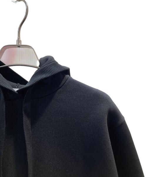 MADISON BLUE（マディソンブルー）MADISON BLUE (マディソンブルー) BIG KNIT HOODIE ブラック サイズ:XSの古着・服飾アイテム