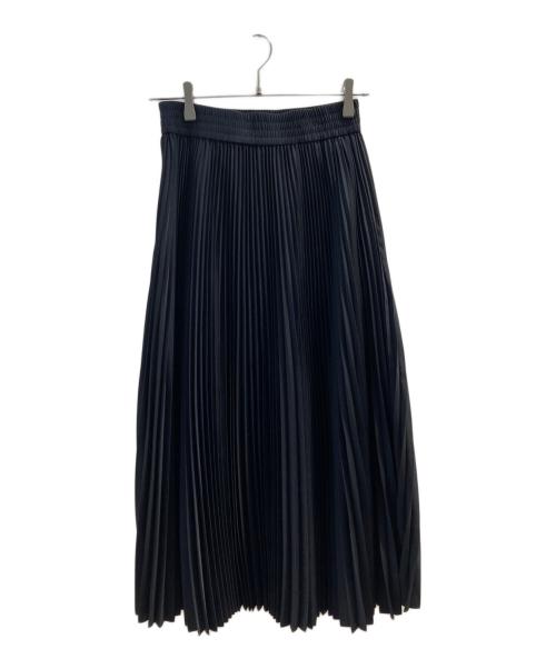 HYKE（ハイク）HYKE (ハイク) Taffeta Pleated skirt ブラック サイズ:-の古着・服飾アイテム