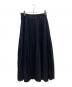 HYKE (ハイク) Taffeta Pleated skirt ブラック サイズ:-：16000円