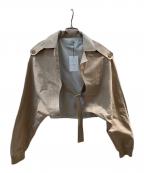 mariaマリア）の古着「Trench bolero Jacket」｜ベージュ