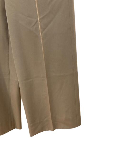 MUSE（ミューズ）MUSE (ミューズ) GABARDINE WIDE パンツ ベージュ サイズ:36の古着・服飾アイテム