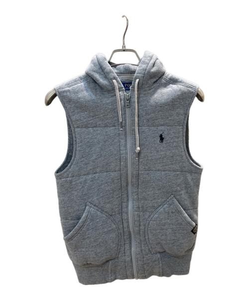 POLO RALPH LAUREN（ポロ・ラルフローレン）POLO RALPH LAUREN (ポロ・ラルフローレン) ノースリーブパーカー グレー サイズ:XSの古着・服飾アイテム