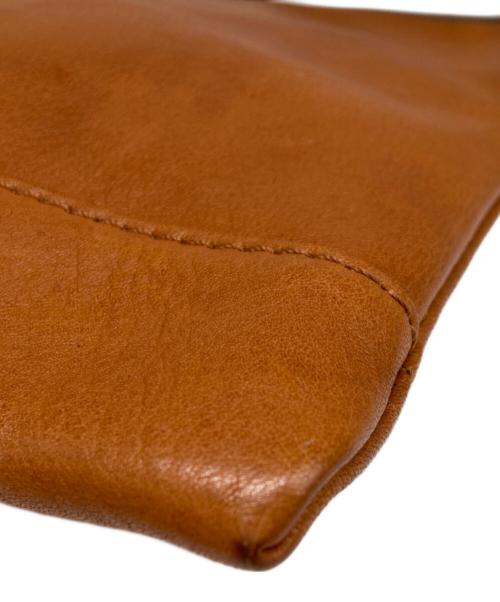 SLOW（スロウ）SLOW (スロウ) レザーサコッシュ ブラウンの古着・服飾アイテム