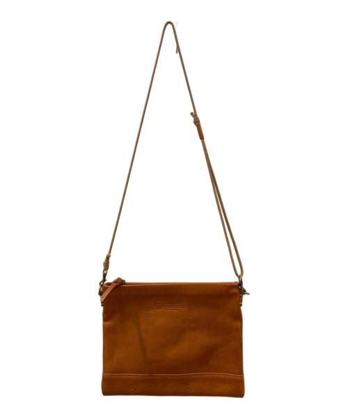 SLOW（スロウ）SLOW (スロウ) レザーサコッシュ ブラウンの古着・服飾アイテム