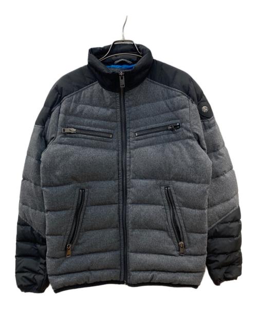 DIESEL（ディーゼル）DIESEL (ディーゼル) ダウンジャケット グレー サイズ:Sの古着・服飾アイテム